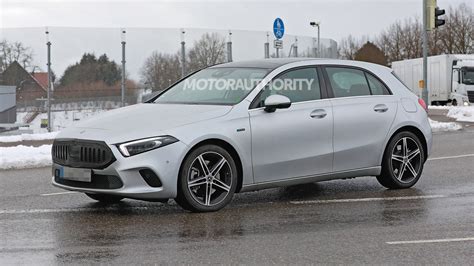 2023 Mercedes-Benz A-Class hatchback spy shots: Mid-cycle update in the works