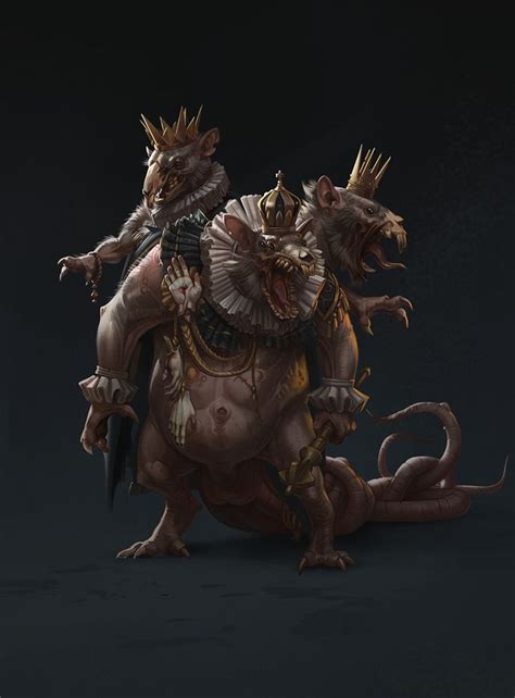 Rat King, Alexander Shatohin on ArtStation at https://www.artstation ...