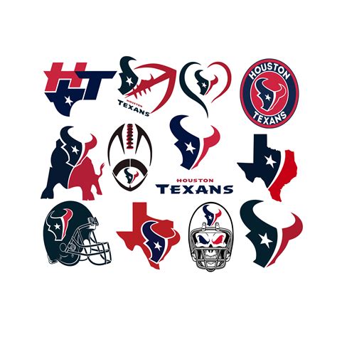 Houston Texans svg Football Team Logo Svg Football Svg NCAA Svg NFL Svg Bundle Football Logo ...