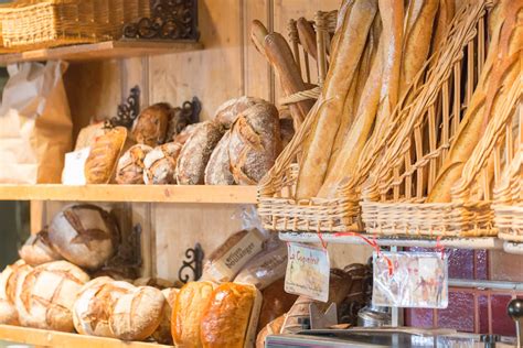 Fresh baked breads on display at a bakery in Paris : r/food