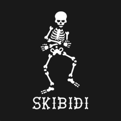 Skibidi Challenge Skibidi Meme Dancing Skeleton - Skibidi Challenge Skibidi Meme Dancing - T ...