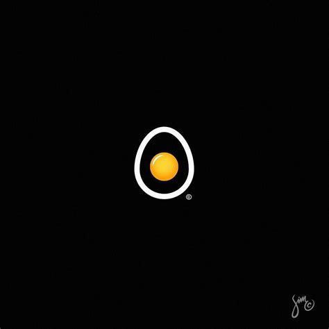 EGG by simc © | Egg logo, Logo inspiration, Startup logo