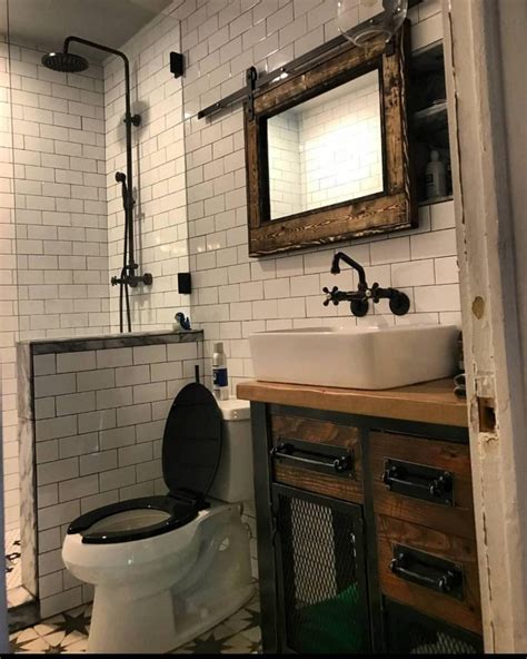 Vintage Industrial Bathroom Vanity/ Storage/ Cabinet with | Etsy | Industrial bathroom design ...