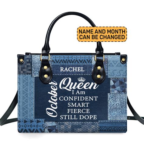 Queen - Personalized Leather Handbag SBN01 – Sistabag