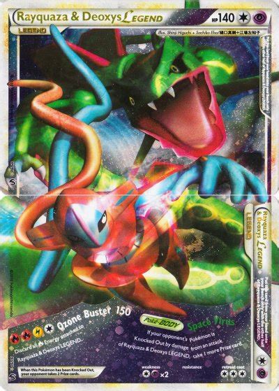 Imagen - Rayquaza Deoxys (TCG) legend.jpg | WikiDex | FANDOM powered by Wikia