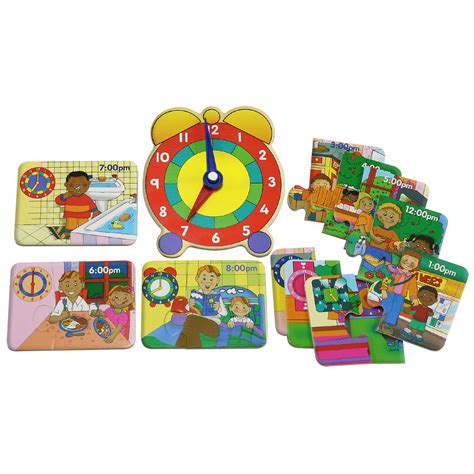 Tell the Time - Smile Puzzles & Educational Play Toys