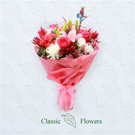 Classic Flowers » Mix Lilium Bouquet