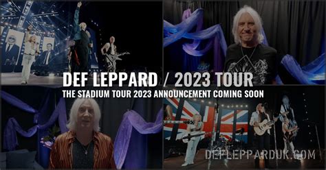 DEF LEPPARD Members Suggest THE STADIUM TOUR 2023 Announcement Coming Soon