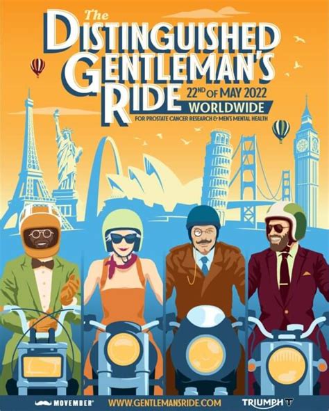 2023-05-21 Distinguished Gentlemans Ride – Fundraiser for Prostate Cancer - AWMEC