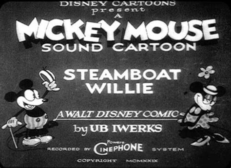 ‘Steamboat Willie’ Anniversary: Debut Of Mickey Mouse & First Disney ...