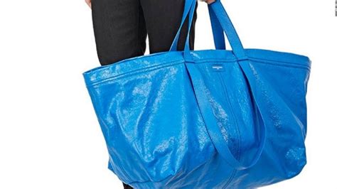 Balenciaga's $2,145 bag is just like Ikea's 99 cent tote - CNN