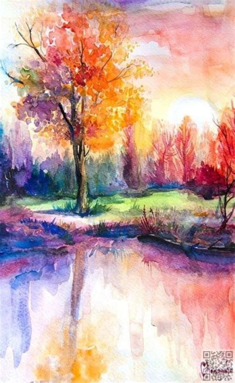 60 Easy Watercolor Painting Ideas for Beginners