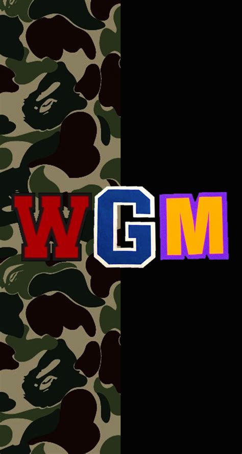 Bape WGM Logo Phone Wallpaper | Bape wallpapers, Bape wallpaper iphone, Iphone wallpaper classy