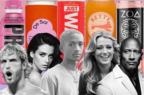 7 Top Non-Alcoholic Celebrity Drink Brands - Dejittr