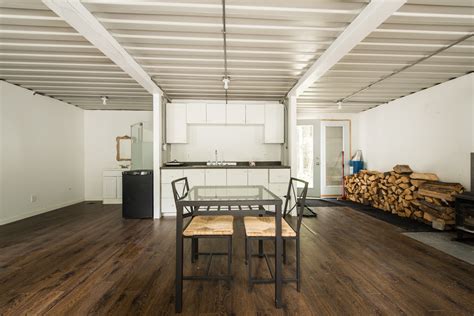 Joseph Dupuis shipping container home interior front room « Inhabitat – Green Design, Innovation ...