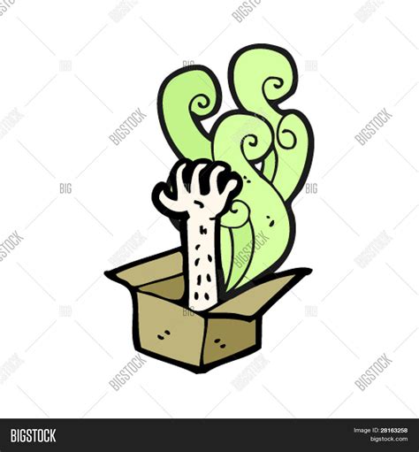 Magic Box Cartoon Vector & Photo | Bigstock