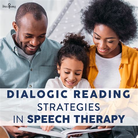 Dialogic Reading Strategies in Speech Therapy- The Speech Bubble