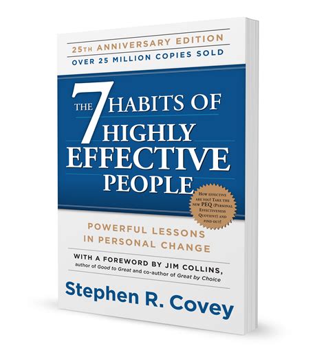 The 7 Habits Of Highly Effective People 25th Anniversary Edition, Authored By Stephen Covey ...