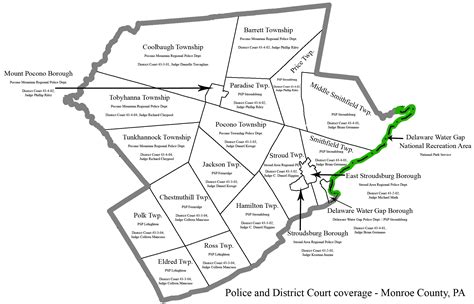 Police and District Court Jurisdictions in Monroe County – Monroe County Office of the District ...