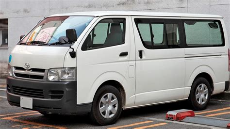 🥇 White cars van (vehicle) toyota hiace wallpaper | (104139)