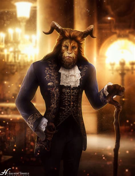 ArtStation - THE BEAST (character) FROM MOVIE DISNEY BEAUTY AND THE BEAST 2017