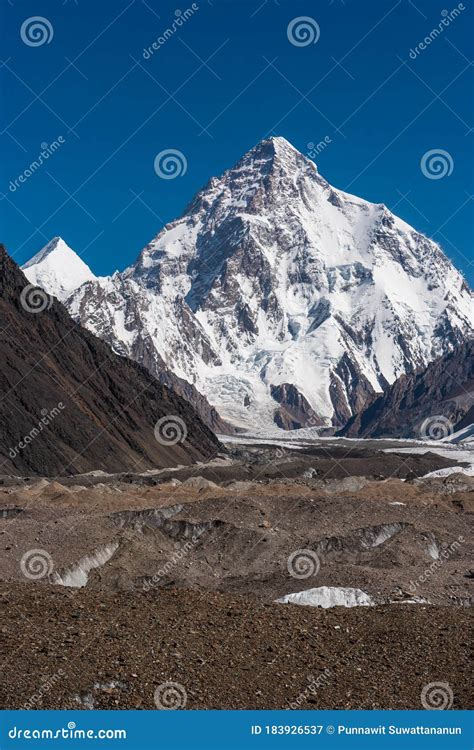 K2 Mountain Peak, Second Highest Mountain Peak in the World, K2 Base Camp Trekking Route in ...