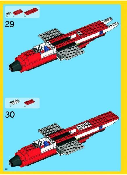 View LEGO® instruction 5892 Sonic Boom - LEGO instructions and catalogs library