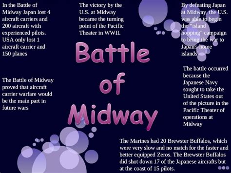 (PPT) The Battle of Midway proved that aircraft carrier warfare would ...