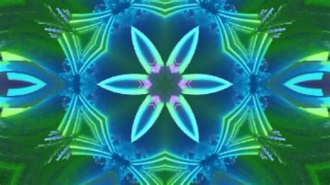 Hypnotic kaleidoscope stage visual loop for concert, night club, music video, events, show ...