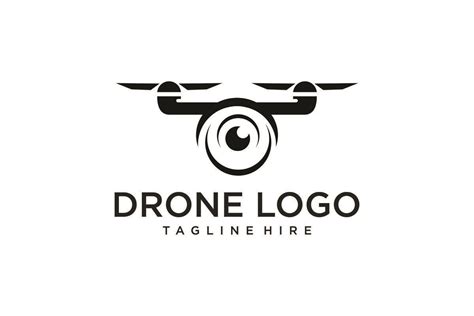 Drone Logo Vector Graphic by 7lungan · Creative Fabrica