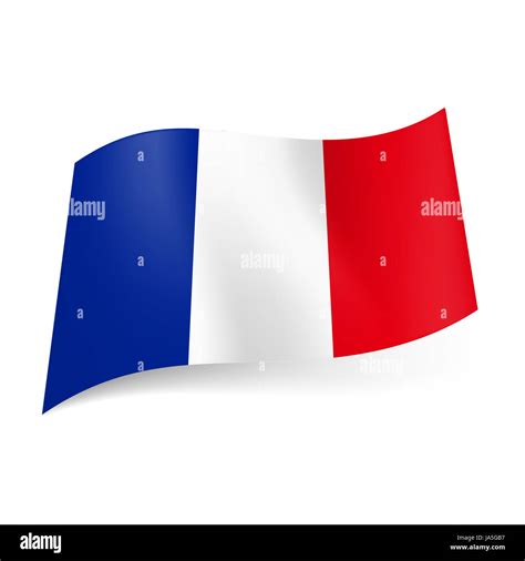 National flag of France: blue, white and red vertical stripes Stock Photo - Alamy