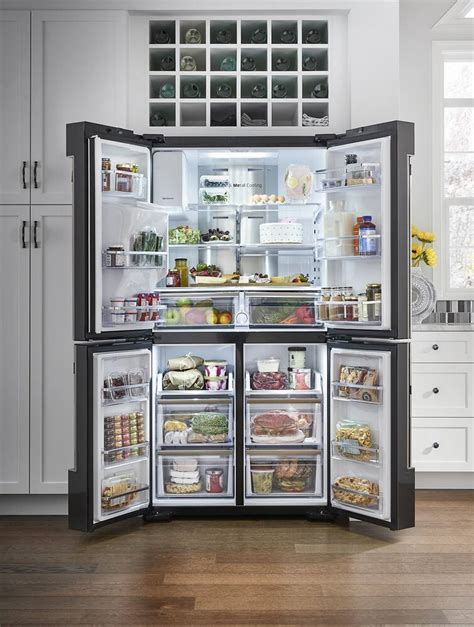 Customer Reviews: Samsung Family Hub 27.9 Cu. Ft. 4-Door Flex Smart French Door Refrigerator ...