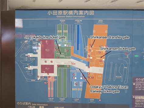 Odawara station guide. How to change the train to Hakone. | JPRail.com – Japan rail and train ...