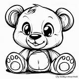 Stuffed Animal Coloring Page  Nation sketch template