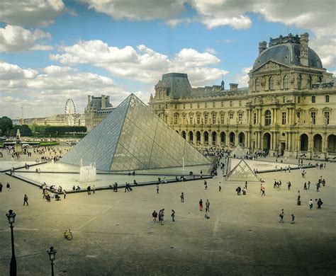 Louvre Museum Glass Pyramid Paris - crazyandglam