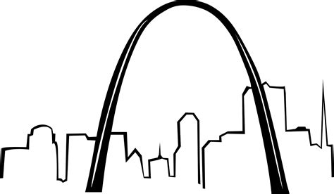 Clipart - St. Louis Gateway Arch