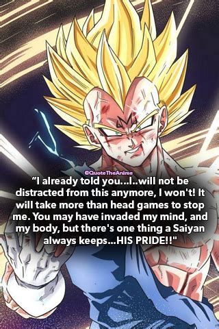 Dbz Quotes, Anime Qoutes, Dragon Ball Art Goku, Dragon Ball Super Artwork, Balls Quote, Pride ...