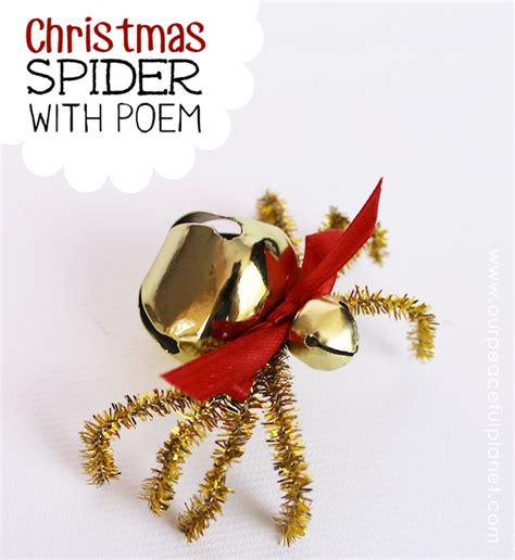 The Christmas Spider DIY : Free Poem Printable