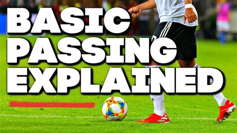 How To PASS A SOCCER BALL | Soccer Passing Technique - YouTube