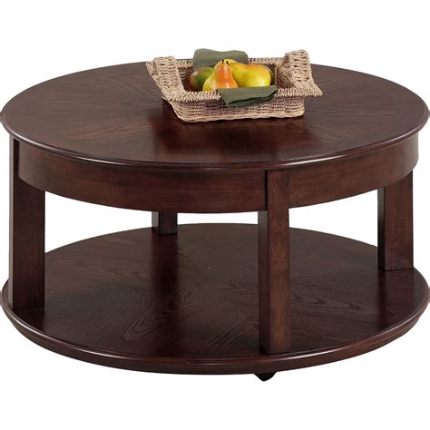 Darby Home Co Wilhoite Castered Round Coffee Table & Reviews | Wayfair