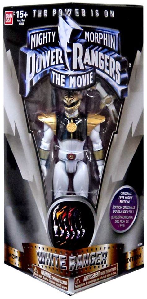 Mighty Morphin Power Rangers The Movie White Ranger Exclusive 5 Action ...