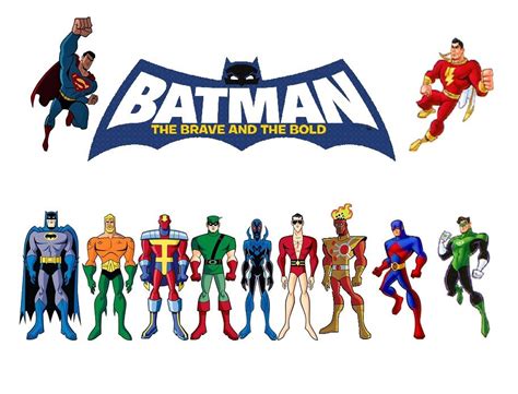 Batman The Brave and The Bold TV Show | Justice league comics, Dc comics artwork, Superhero cartoon