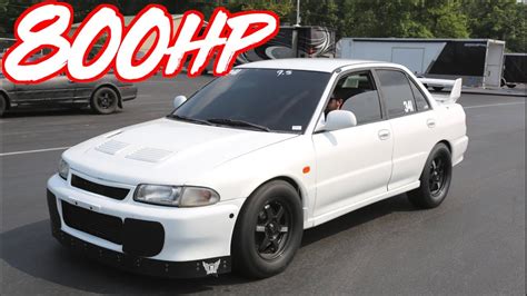 Rare 800HP Lancer Evo 2 in the USA! - 4G63 AWD BEAST - YouTube