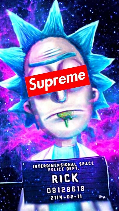 🔥 [40+] Supreme Rick And Morty Wallpapers | WallpaperSafari