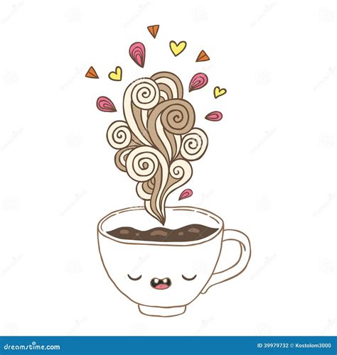 Cute Coffee Mugs Drawings Coffee snob inscription coffee mug silhouette vector