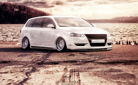 Stanced Volkswagen Passat Wagon by Sk1zzo on DeviantArt