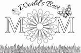 Coloring Pages That Say Mom sketch template