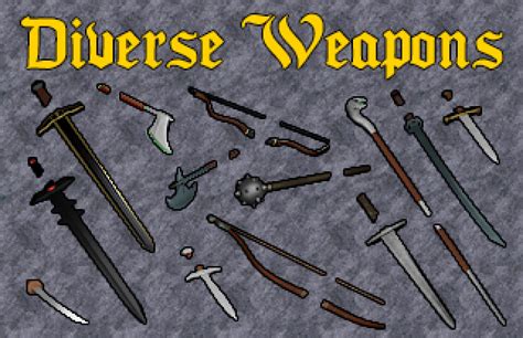 Diverse Weapons and other FPS sprites and concepts - Daggerfall ...