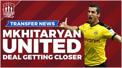 Henrikh Mkhitaryan | Manchester United Transfer News - YouTube