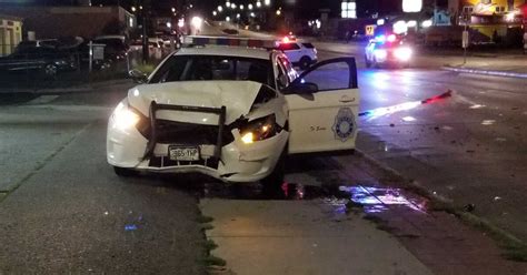 No injuries in crash involving Denver police officer